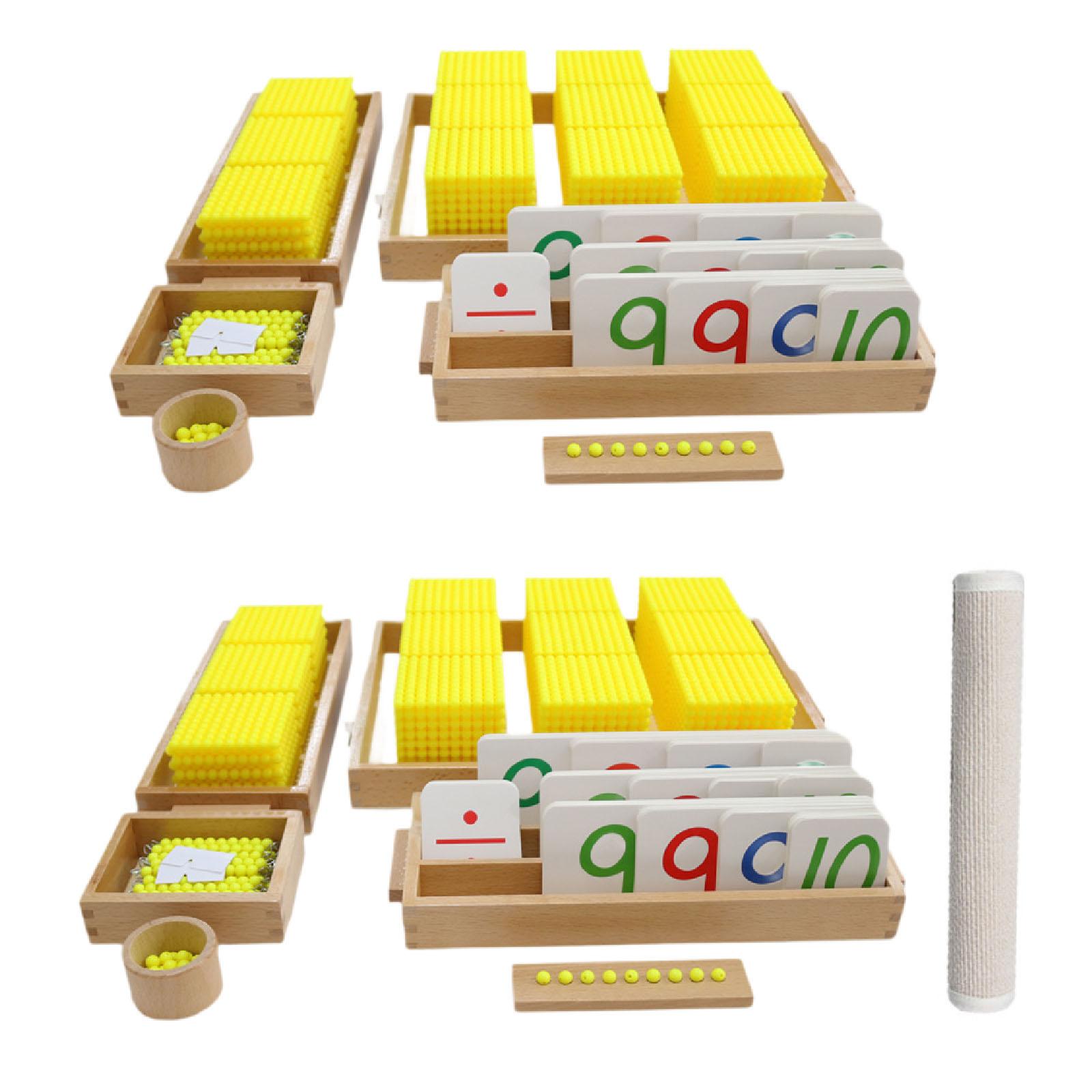 Kids Education System - Mainan Matematika Montessori Sistem Desimal Klasik