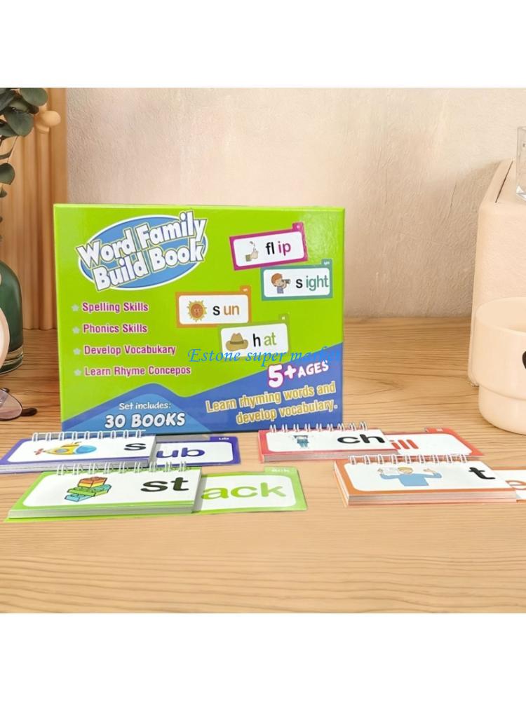 Kids Education Rhymes - Kartu Flash Kosakata 090B 30 Membaca