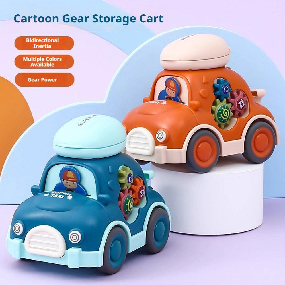 Kids Education Product - Mobil Mainan Mini Kartun dengan Sistem