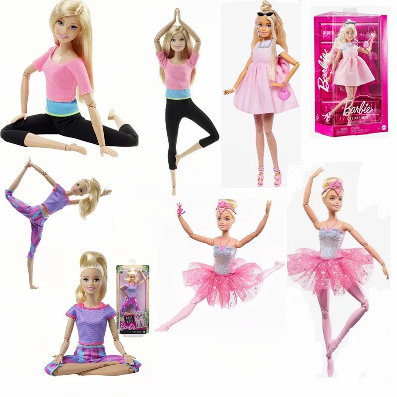 Kids Education Movies - Boneka Barbie Asli dengan Pose Yoga