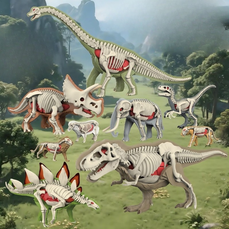 Science Kit Volcano - Mainan Anak Piramida Dinosaurus Gunung Berapi