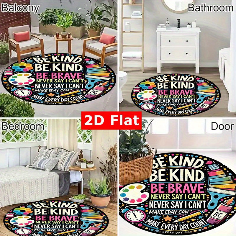 Be Kind Be Brave Kutipan Motiv - School Kids Education Quotes ulasan dan harga