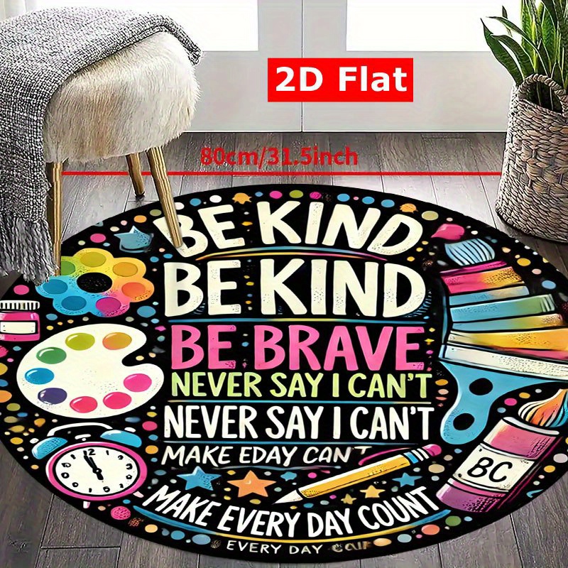 Be Kind Be Brave Kutipan Motiv - School Kids Education Quotes ulasan dan harga