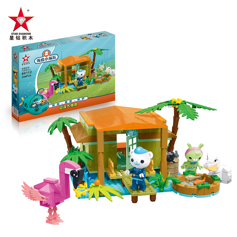 Octonauts Kartun Blok Bangunan - Kids Education Movies ulasan dan harga