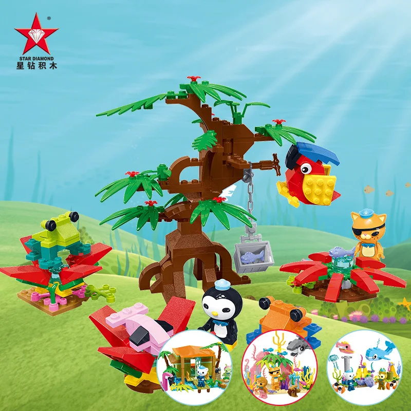 Octonauts Kartun Blok Bangunan - Kids Education Movies ulasan dan harga
