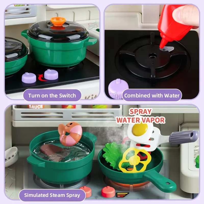 Set Dapur Mainan Anak 90cm den - Kids Education Product ulasan dan harga