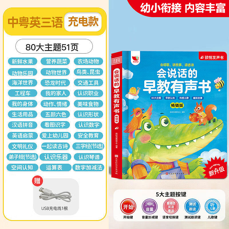 Buku Suara Sentuh Puisi Anak-A - Kids Education Rhymes ulasan dan harga