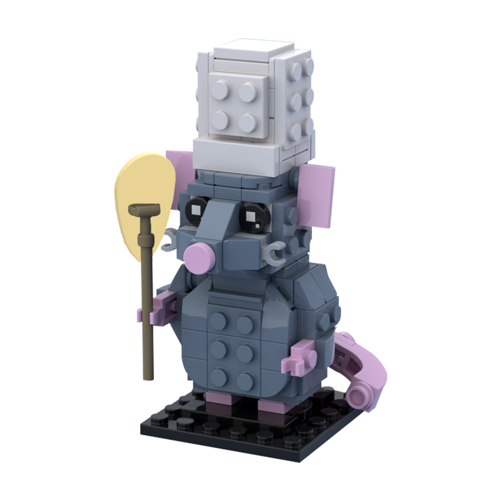 MOC Remy The Rat Bricks Movie  - Kids Education Movies ulasan dan harga