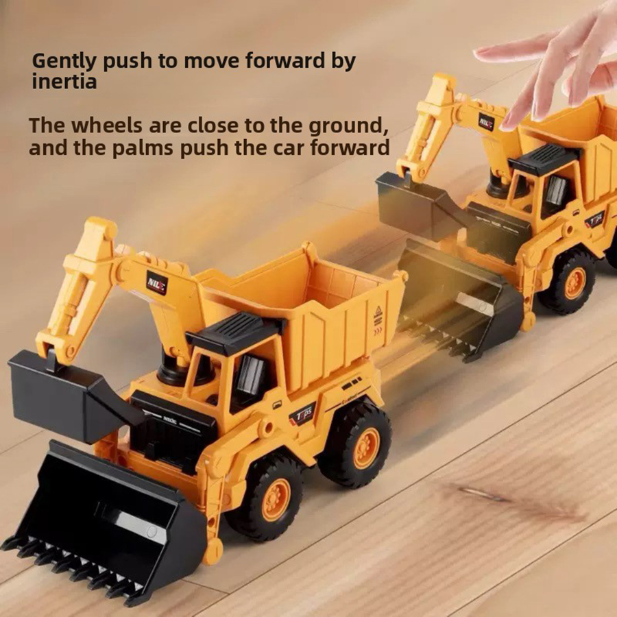 1 Buah Mainan Model Truk Ekska - Kids Education Material ulasan dan harga
