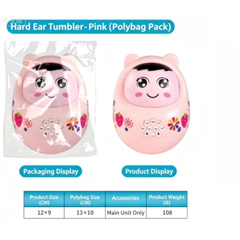Mesin Cerita Tumbler Roly Poly - Kids Education Rhymes ulasan dan harga