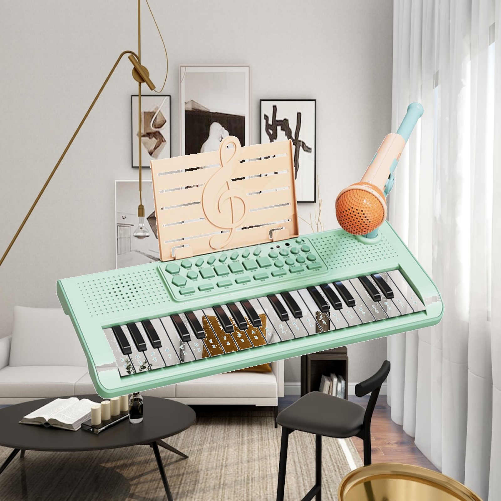 Mainan Keyboard Piano Anak Pem - Kids Education Toys ulasan dan harga