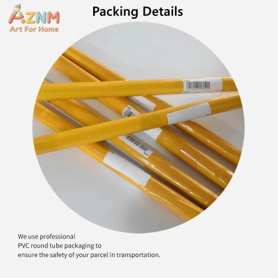 AZNM Cetakan Seni Dinding Kanv - Kids Education Name ulasan dan harga