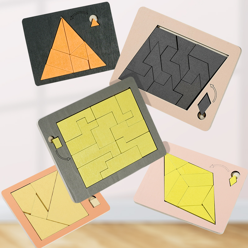 Puzzle Kayu Keluar dari Tidak  - Kids Without Education ulasan dan harga
