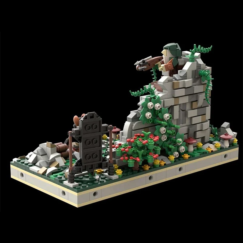 1129pcs MOC Pemburu Kurcaci da - Kids Hunter Education ulasan dan harga