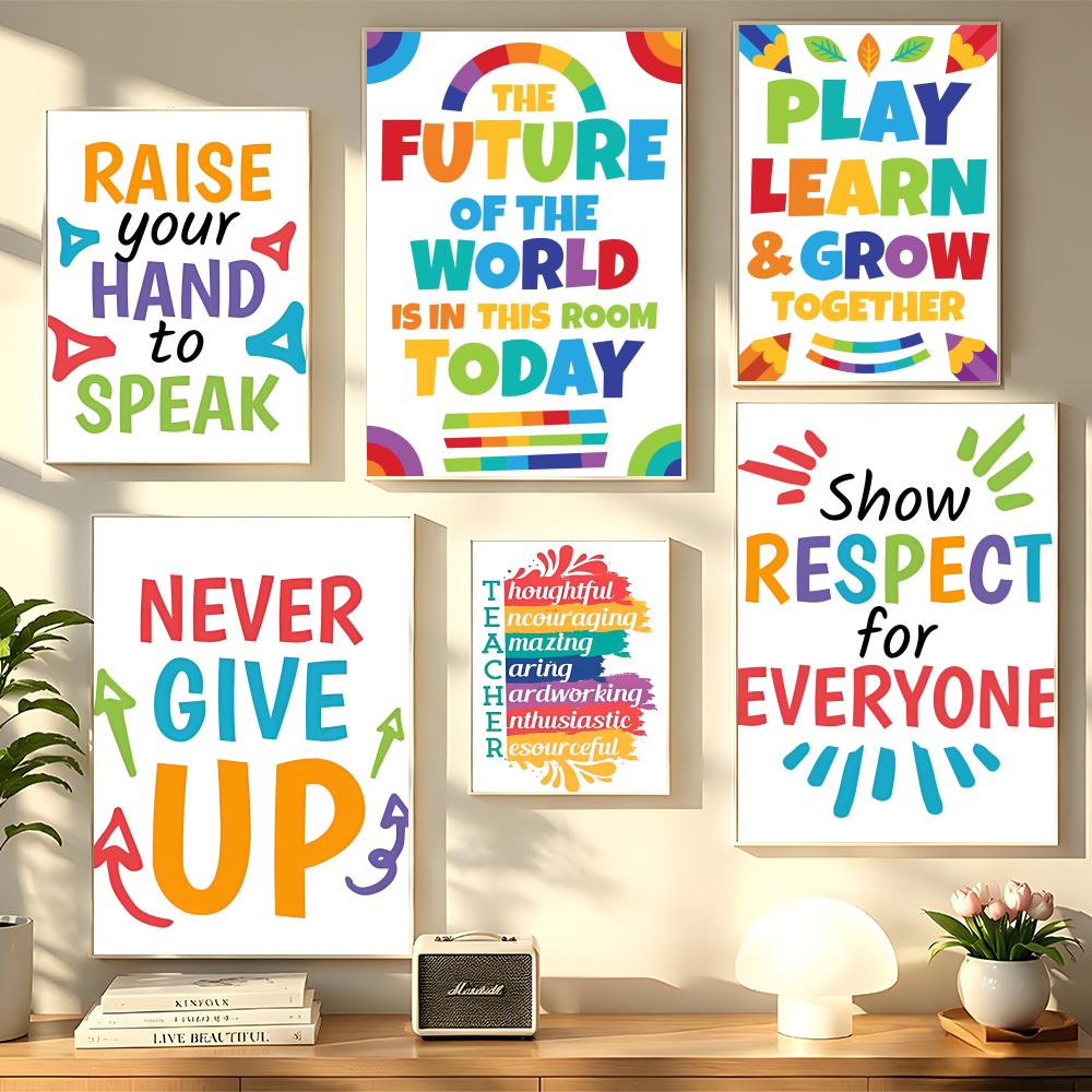 Poster Edukatif Gambar Dinding - Kids Education Wallpaper ulasan dan harga