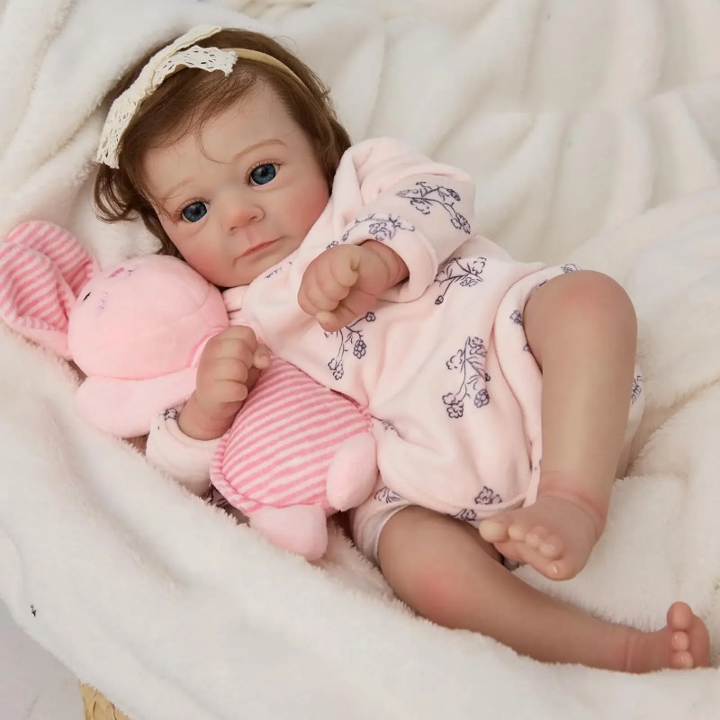 Boneka bayi perempuan realisti - Kids Education Name ulasan dan harga
