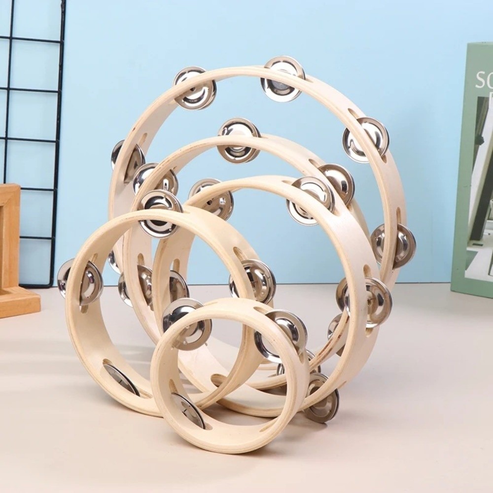 Drum Tangan Kayu Baru Ukuran 4 - Kids Education Product ulasan dan harga