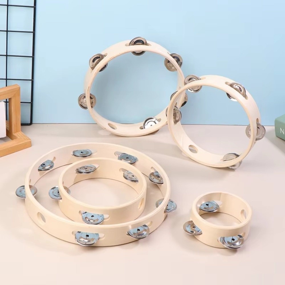 Drum Tangan Kayu Baru Ukuran 4 - Kids Education Product ulasan dan harga