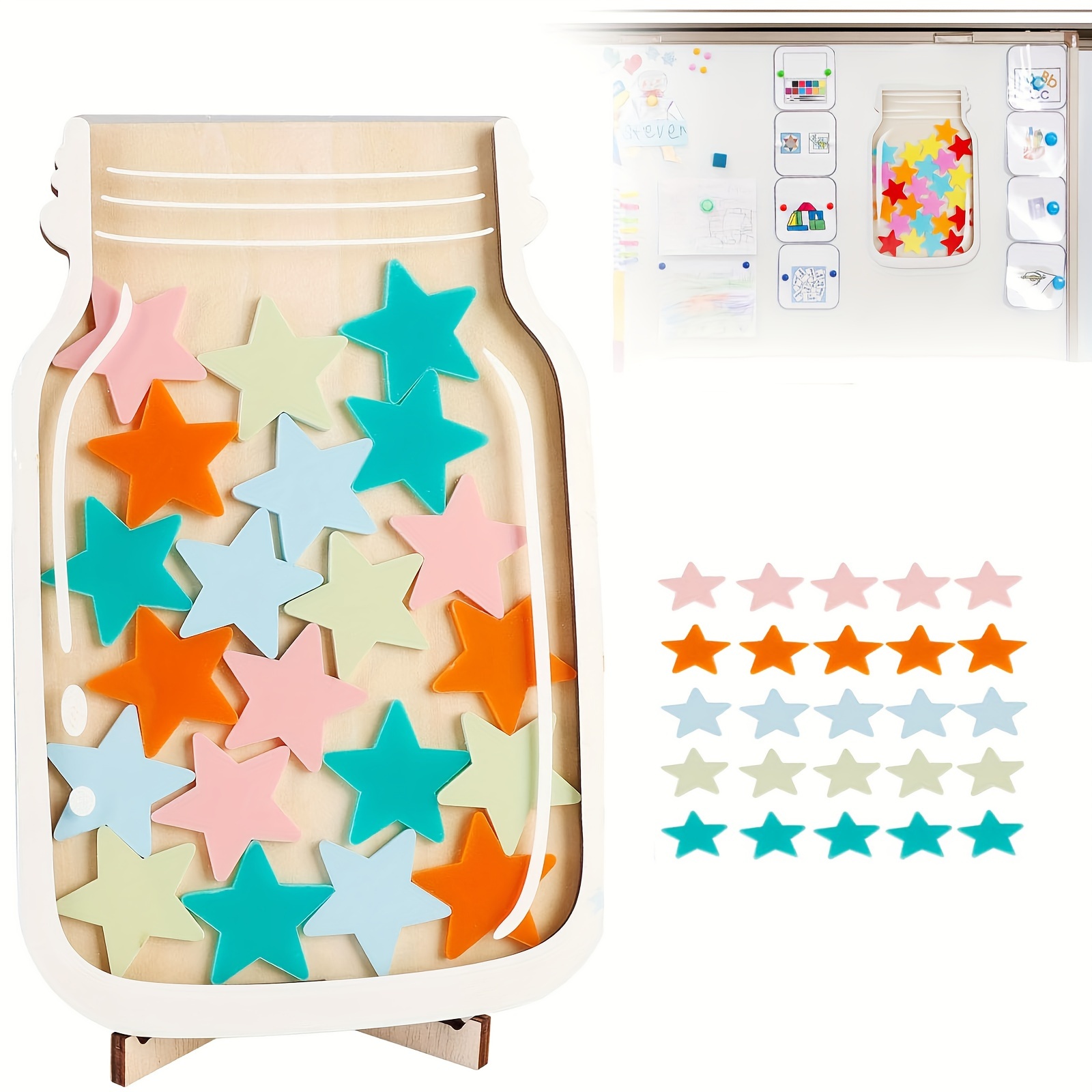 Toples Hadiah Bintang Magnetik - Kids Education System ulasan dan harga