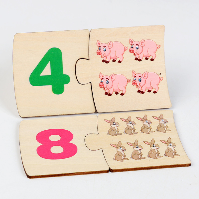 Papan Puzzle Kayu Bentuk Hewan - Kids Education Material ulasan dan harga