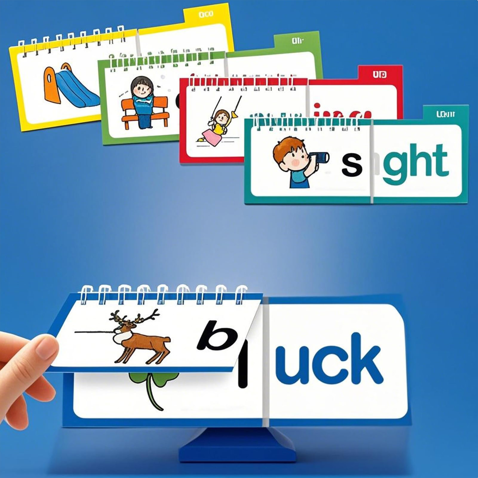Kartu Flash Phonics Laminasi u - Kids Education Rhymes ulasan dan harga