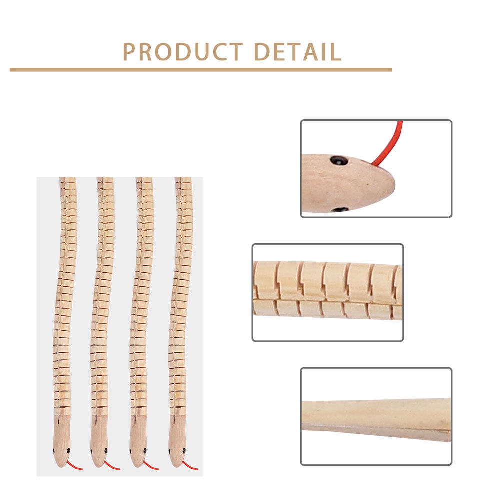 8 Buah Mainan Kayu Ular Simula - Kids Education Toys ulasan dan harga