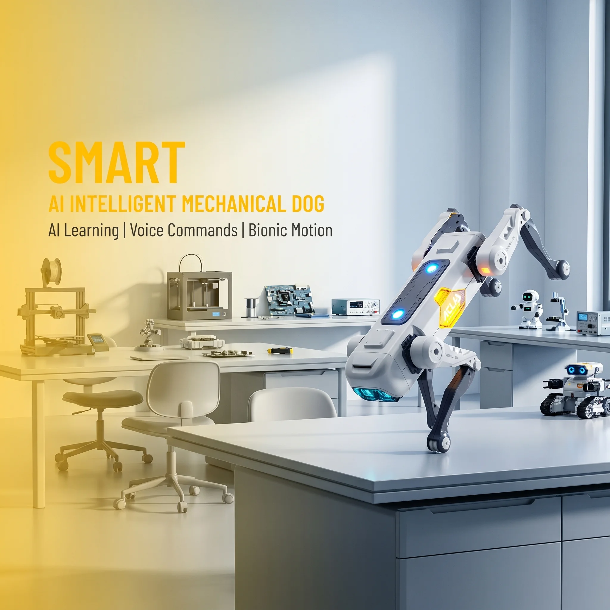 Robot Anjing Pintar AI, Kontro - Kids Education Material ulasan dan harga