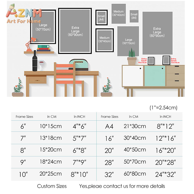 AZNM Cetak Kanvas Edukasi Anak - Kids Education System ulasan dan harga