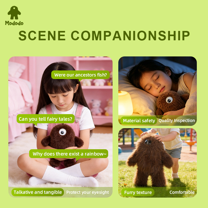 Boneka AI Monster Bigfoot Berb - Kids Education Rhymes ulasan dan harga